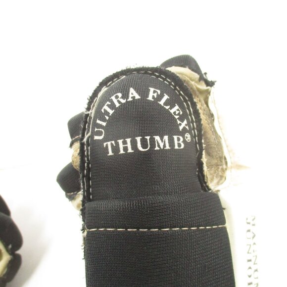 Vintage Rawlings 969 Magnum Juniorr Hockey Gloves 14" - 35.5 cm Black & White - Picture 8 of 10